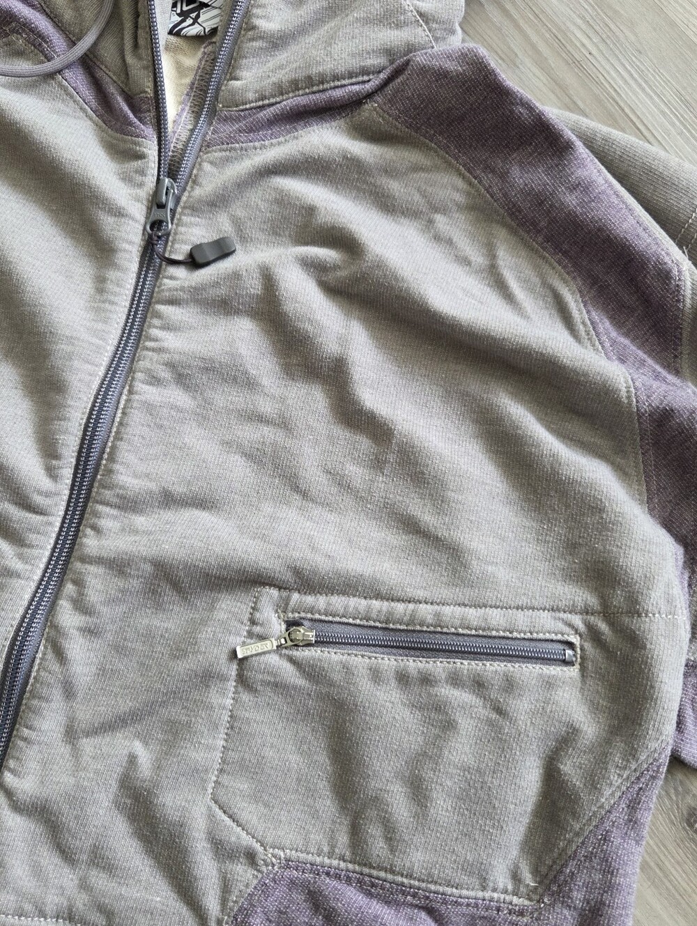Vintage Y2K Spyder VENOM Full Zip Grunge Skate Hoodie Ski M RARE - Picture 3 of 16